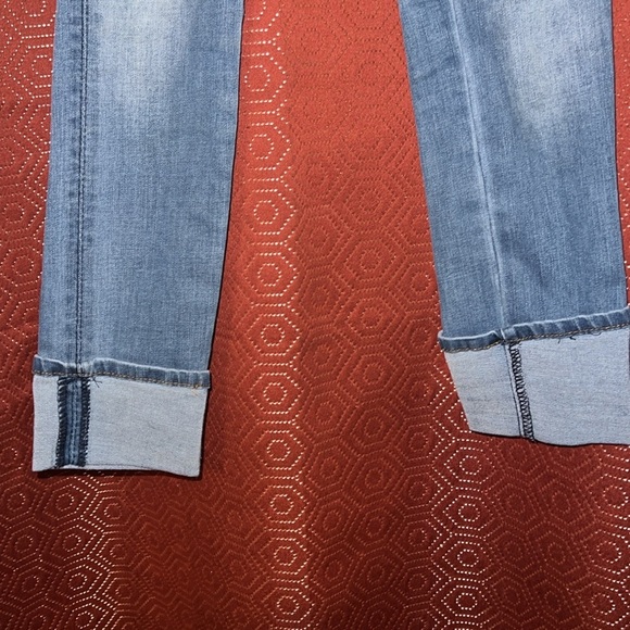 Hudson Distressed Cropped Jeans Girls 14 - Picture 4 of 8